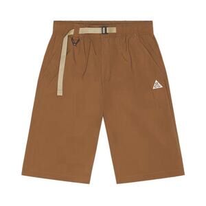 Mens Size XL Nike ACG Orb Weaver Shorts Brown Belted Waist Oversized HJ2887-235